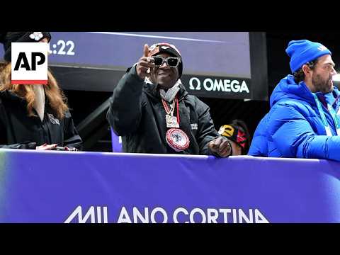 'Ain't my fault’: Flavor Flav breaks bobsled in Cortina