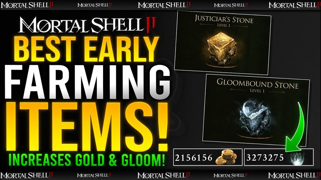 Thumbnail for Get These 2 Most OP Farming Items EARLY! How To Get Increased Gloom & Gold Drops in Mortal Shell 2