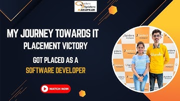 Biotechnology graduate got placed as a | Software Developer| SHWETA MORE | JSpiders Hadapsar...