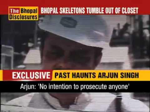 Arjun Singh facilitated Anderson's Escape in Bhopa...