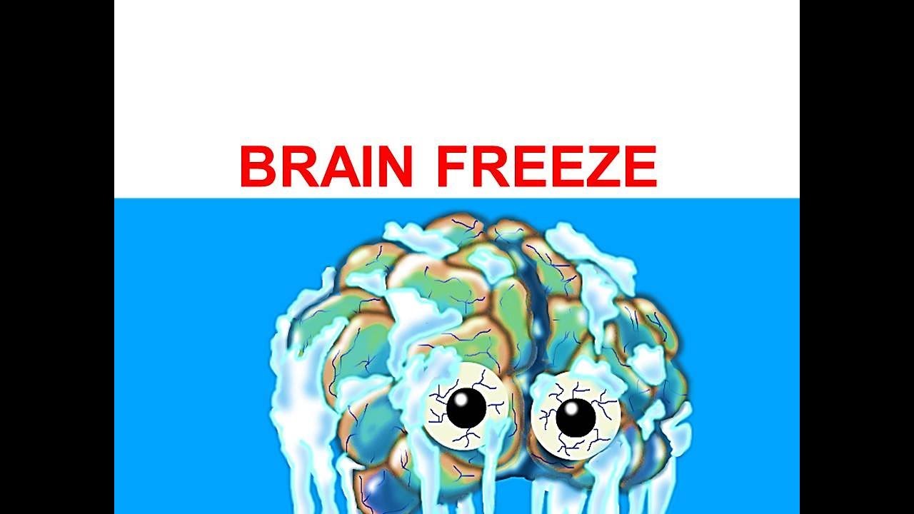 Brain freeze headache samy cold youtube