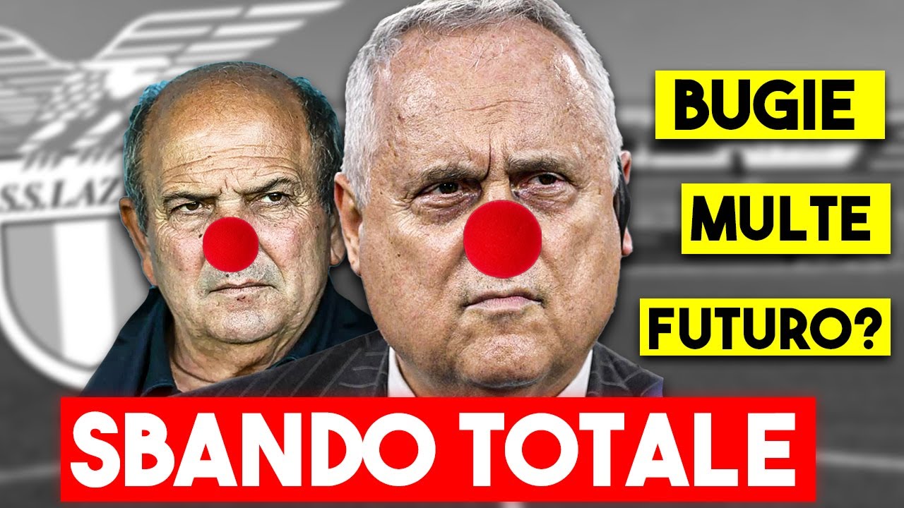 LAZIO allo SBANDO TOTALE: NON c'è FUTURO!! ❌