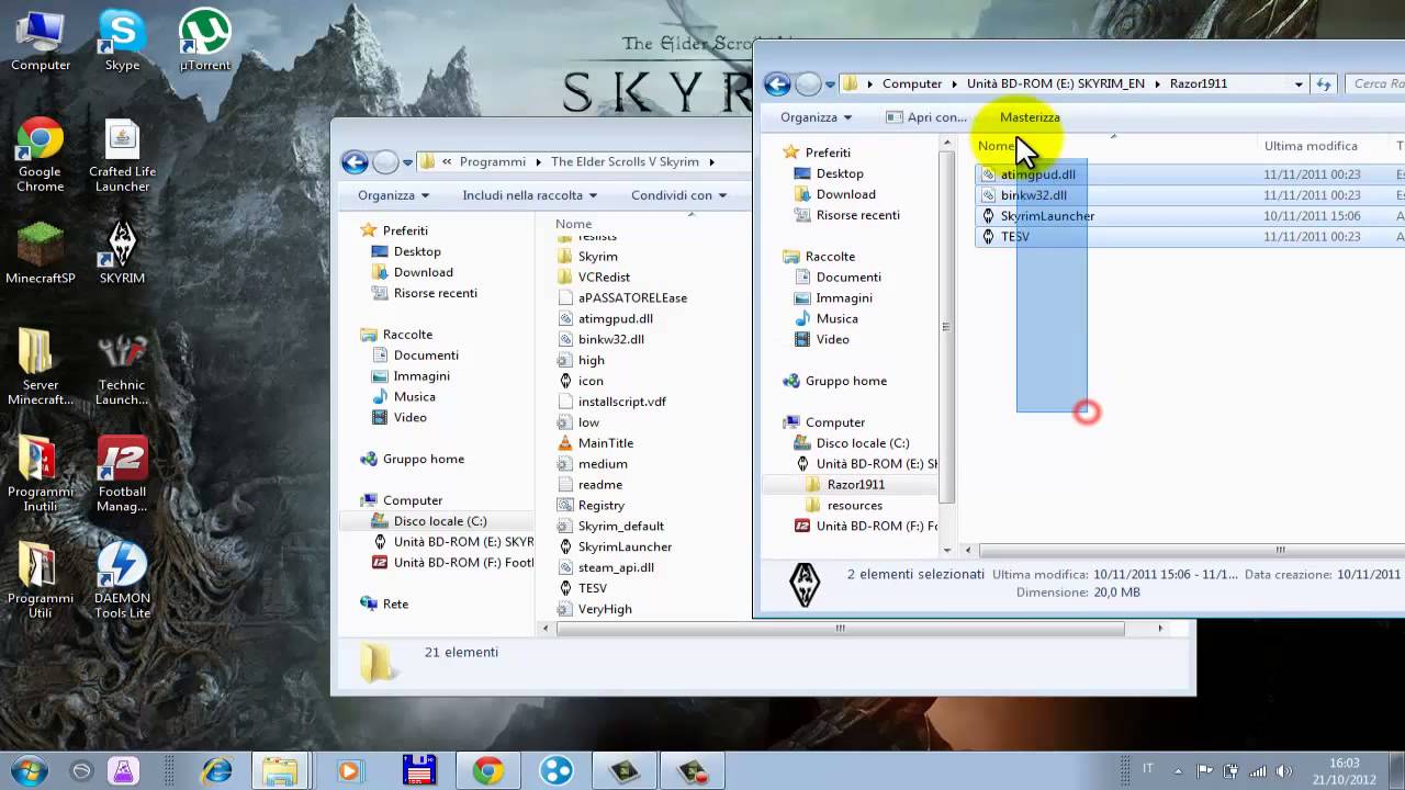 [Tutorial] Come scaricare skyrim gratis + Traduzione Full.