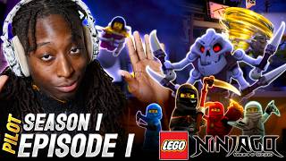First Time Watching | LEGO Ninjago Pilot Episode 1 (REACTION) @AIOCaraske