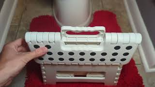 Utopia Home Folding Step Stool REVIEW| Is it worth it #ad #amazoninfluencer