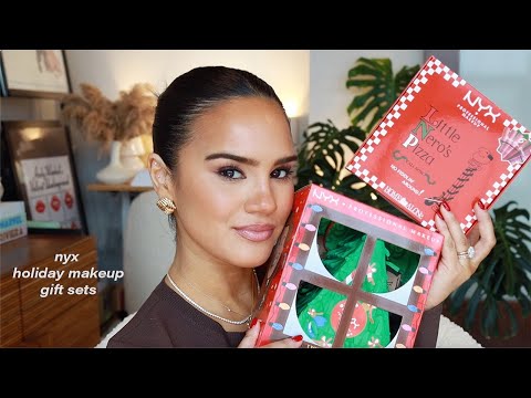 NYX Cosmetics Holiday 2024 Collection Haul & Try-on
