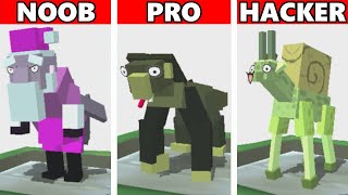 Hybrid Animals - NOOB vs PRO vs HACKER screenshot 3