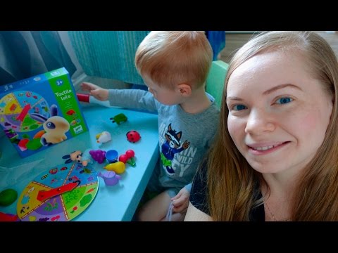 Vlog Наши развивающие игры DJECO в 2-3 года.
