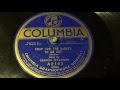 George oconnor  pray for the lights to go out  78 rpm