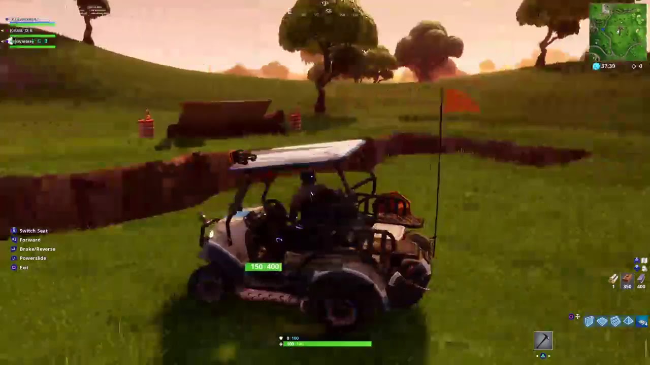 Custom Race Track - Playground Mode Fortnite Battle Royale - YouTube