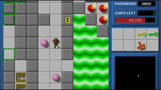 Let's Play Chip's Challenge: CCLP4 - Part 14 - A Few Lengthy Sojourns