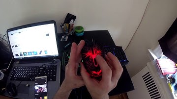 HAVIT Rainbow Backlit Wired Gaming Keyboard and Mouse Combo (Black)