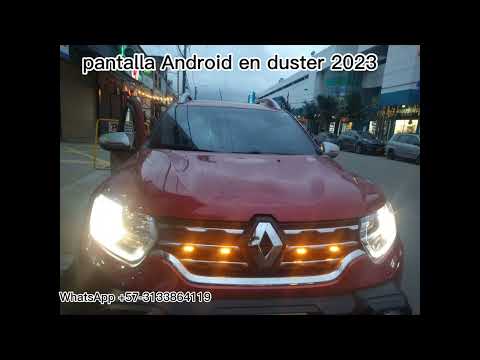 Renault duster 2023 pantalla Android 9" llévalo con sistecredito