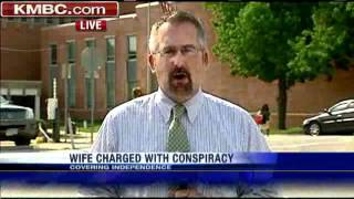 Slain Man's Widow Makes Court Appearance