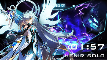 【Elsword TW】04/02 Code Sariel Henir solo 01:57 (Challenge Mode)