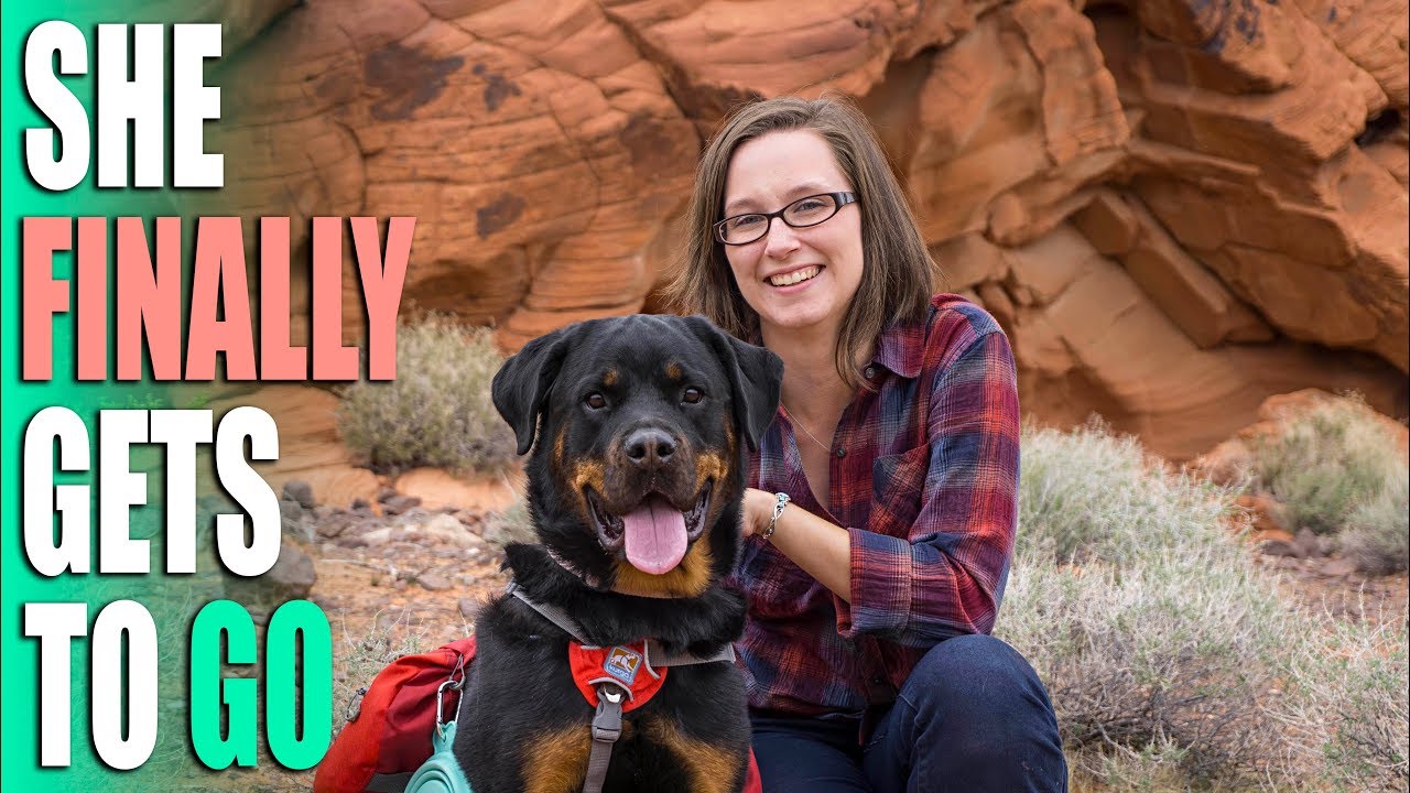 Friends First Time Boondocking & Hiking with our Dog Sweetie - RV Life