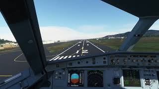 Tenerife North Airport Rw12 Landing Gust