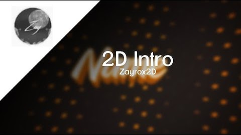 [ #21 | PZ | CM2 ] Free intro template | download in desc | BEST | 2D | Free | Zayrox2D