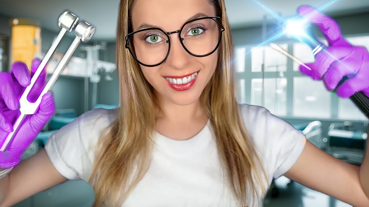 ASMR Deep inside your EARS with RAIN, ear cleaning, Otoscope ear exam, Personal attention for Sleep