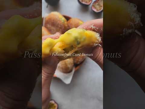 Passionfruit Curd Donuts | Harris Farm Markets