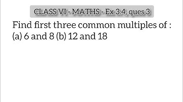Q 3 - Ex 3.4 - Playing with Numbers - Chapter 3- Class 6th NCERT Maths | Class 6 maths ex 3.4 ques 3