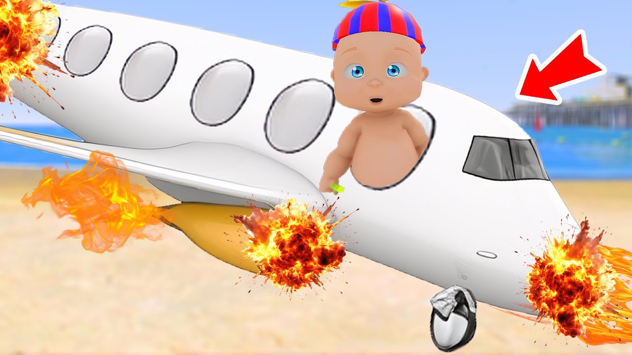 Patron Bebek Uçak Kazası 😱 Who's Your Daddy Roblox
