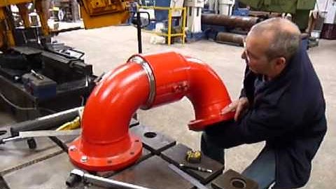 8 inch Swivel Joint rotate test