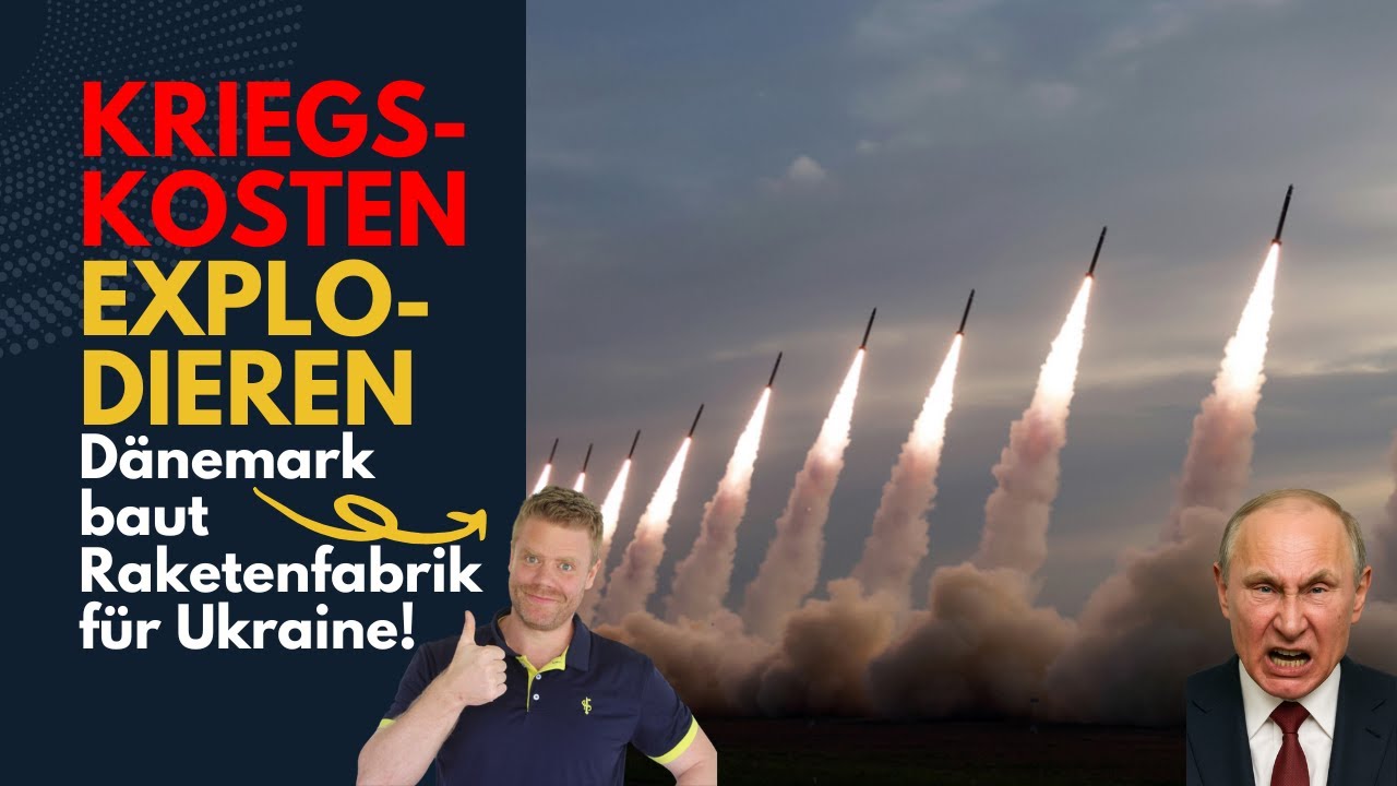 Kriegskosten EXPLODIEREN: Russische Steuererhöhungen! Dänemark baut Raketenfabrik! Lagebericht (495)