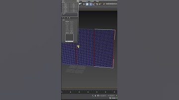 Theater drapes and stage curtains 3ds MAX | CLOTH Modifier #shortsfeed #3dsmax #viral #shorts