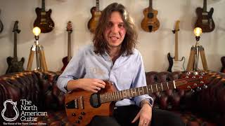 Tnag Presents Rick Turner Model 1 Special Featherweight Electric Guitar, Redwood & Mahogany