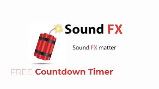 45 Second Countdown Timer   Number Flip with Ticking Sound Effects