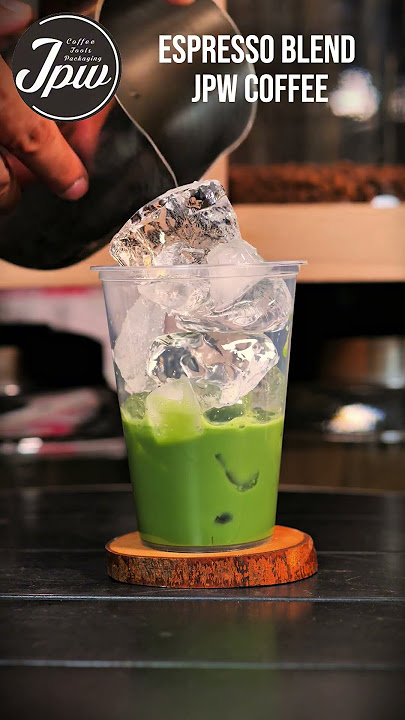 Coffee Matcha Latte by JPW Indonesia #jpwcoffee #coffee #kopi #matcha #latte