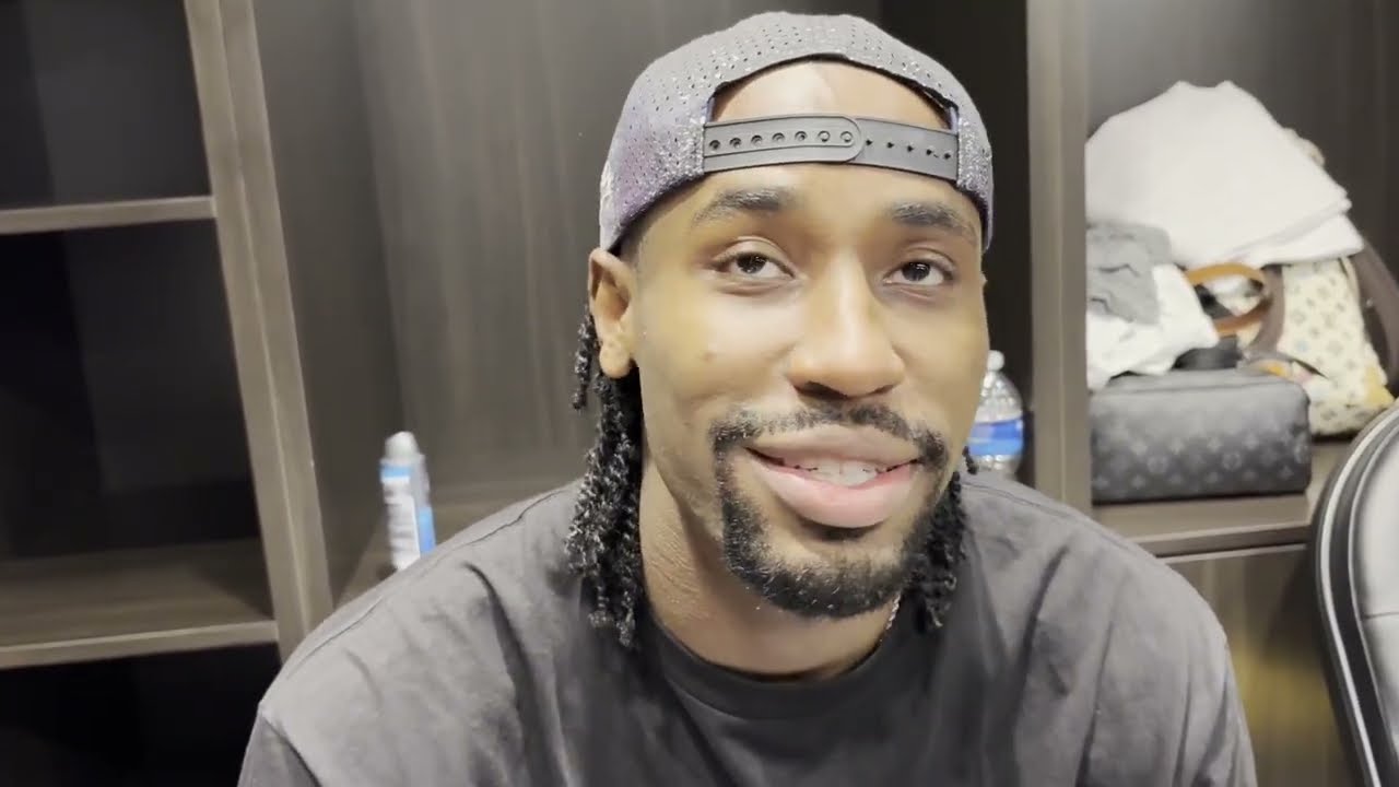 Rick Carlisle and Aaron Nesmith speak with reporters after Indiana Pacers lose to Los Angeles Lakers