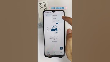 Auto Call Recording Oppo A38 #shorts #tech #tutorial