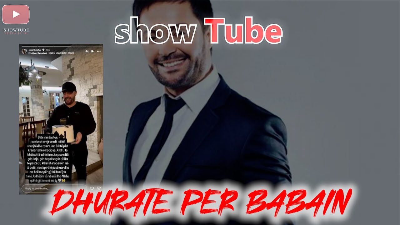 Sinan Hoxha i ben nje surprize babait te tij...