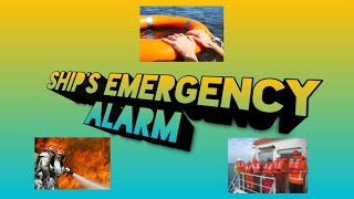 SHIP'S EMERGENCY ALARM (ISYARAT BUNYI KEADAAN DARURAT DIATAS KAPAL LAUT) #ship @zorroengineer888