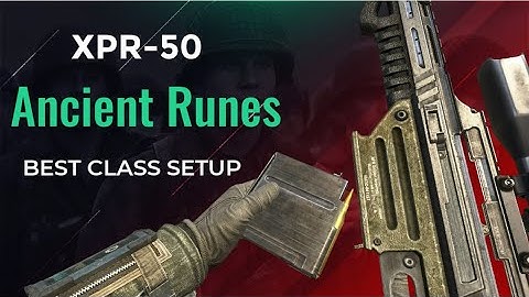 XPR-50 BEST CLASS SETUP | COD MOBILE