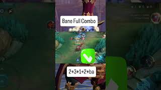 Bane Full Combo Skill Tutorial
