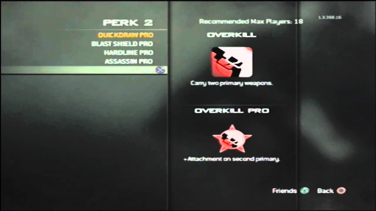 mw3 MultiPlayer Perks Guide YouTube