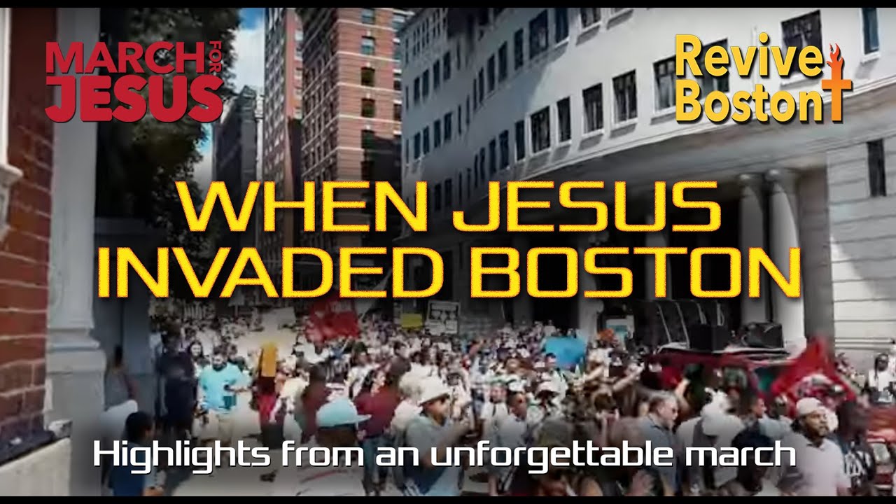 The Biggest March For Jesus Boston's Ever Seen!