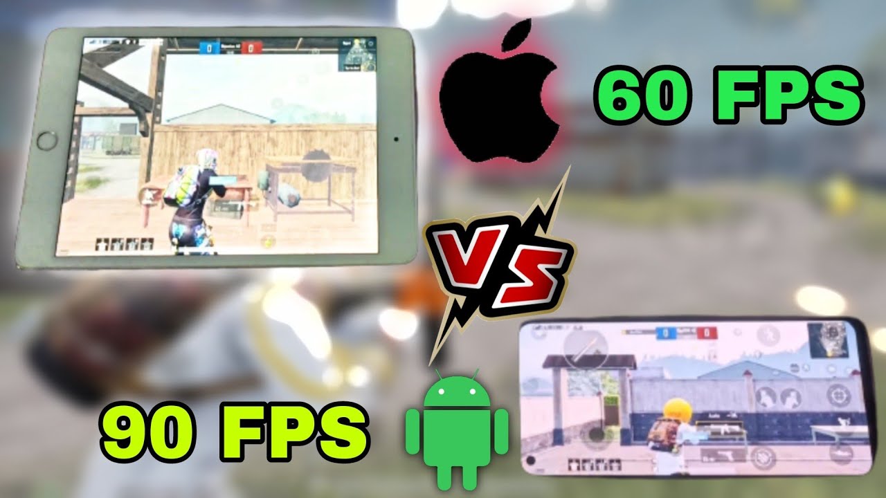 I Pad 60 FPS VS Android 90 FPS In TDM | 60 FPS VS 90 FPS TDM In BGMI ...