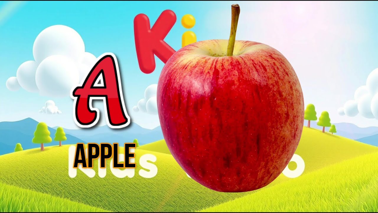 ABC Song for Kids | A for Apple & Fun Alphabet Song with Cute ...
