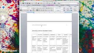 Using the Cover Page Template and Submitting Assignments