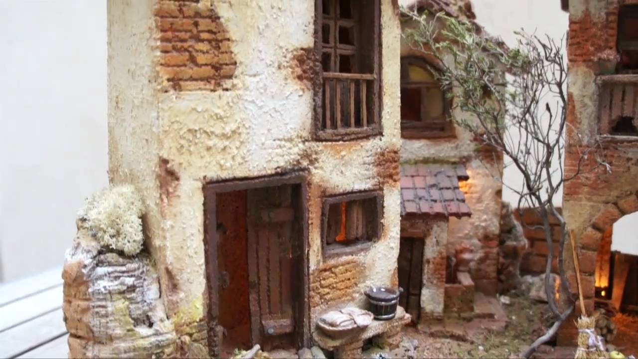 Pueblo con portal y casas altas (Ref. 1103)