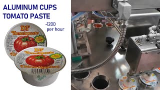 Ar-82T-A - Rotary Filling And Sealing Machine Tomato Paste