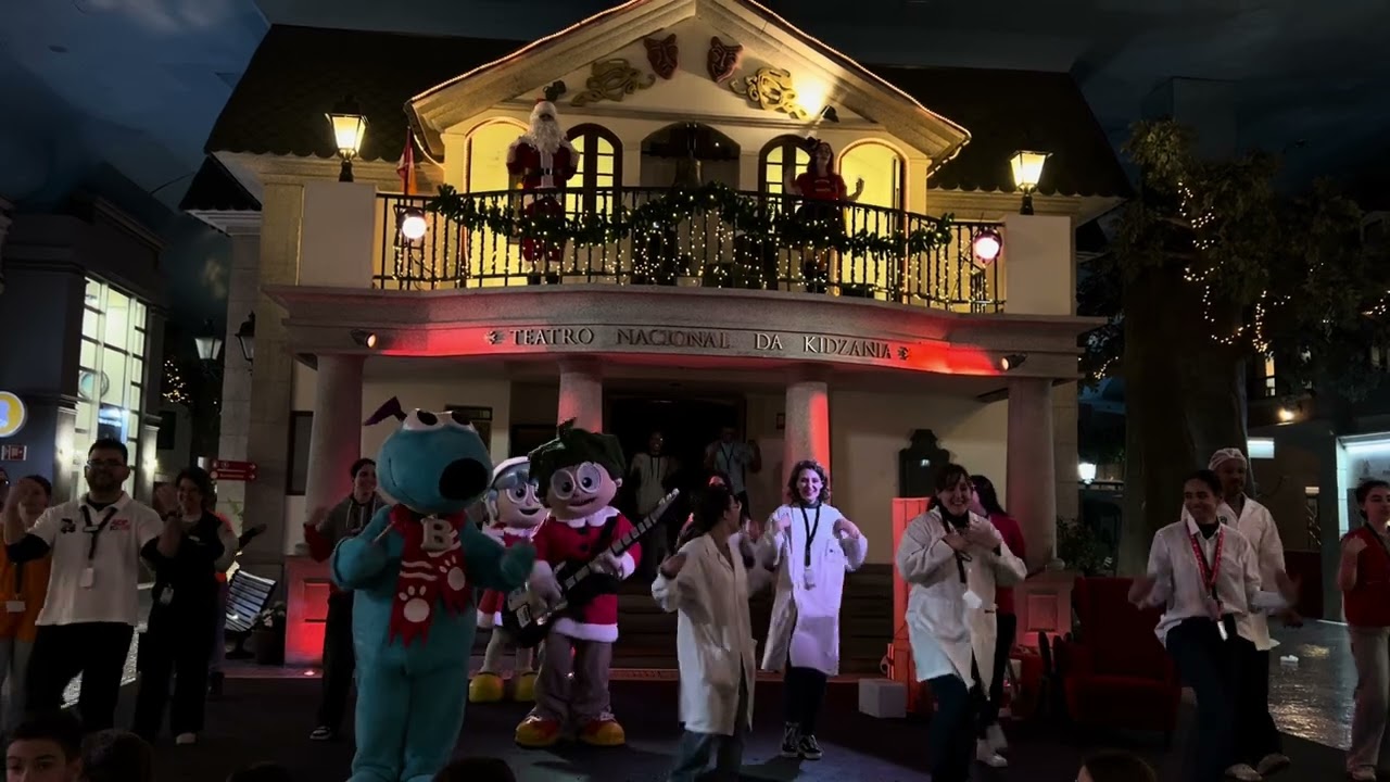 Dança Natal KidZania Lisboa