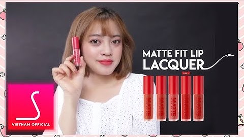 Eglips matte fit lip lacquer review