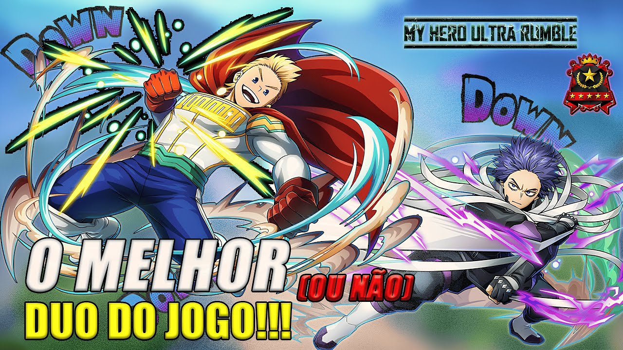 DESTRUINDO O LOBBY DE MY HERO ULTRA RUMBLE NO RANK MÁXIMO!