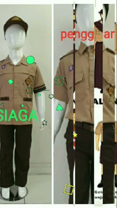 perbedaan seragam pramuka siaga dan penggalang #pramukaindonesia  #pramukajabar  #seragampramuka