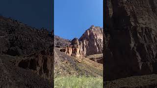 Tiny helicopter in big canyon #grandcanyon #travel #naturalwonder